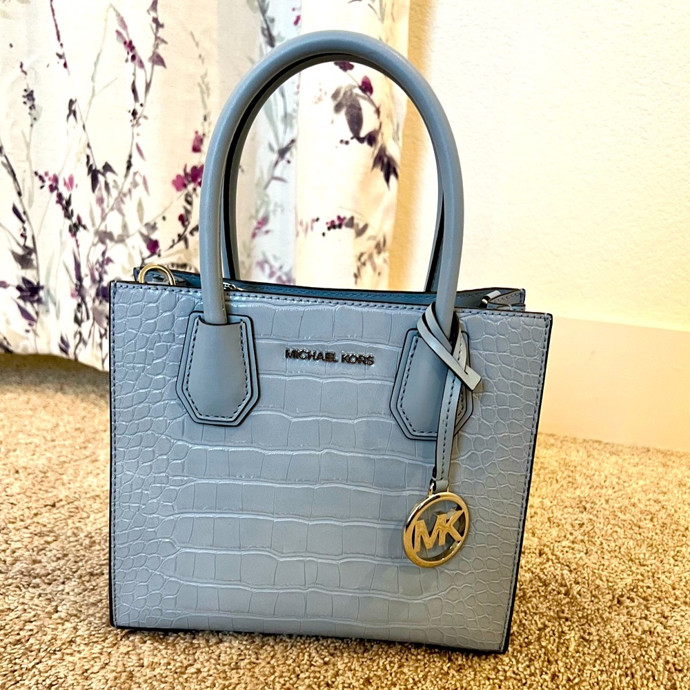 Michael Kors Croc-embossed Leather Tote